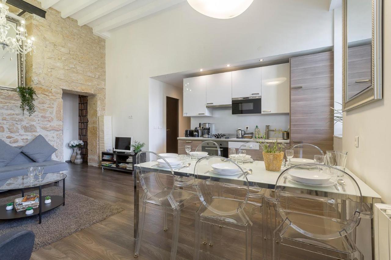 Le Jacquard Garage Lyon Centre Pour 2 A 8 Pers Appartement Buitenkant foto